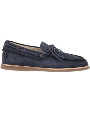 Corvari Midnight Loafers Leather - Blue