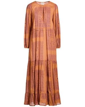 Antik Batik Maxi Dress - Orange