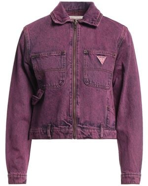 Guess Denim Outerwear - Purple