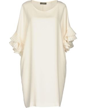 Soallure Mini Dress Polyacrylic - White
