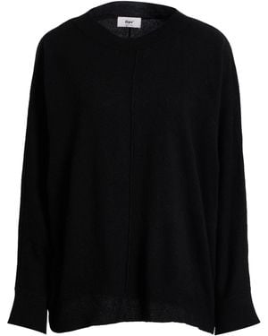 B.yu Sweater Merino Wool, Viscose, Cashmere, Polyamide - Black