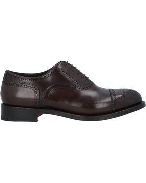 Santoni Schnürschuh - Braun