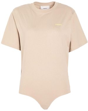 Coperni Bodysuit Cotton - Natural