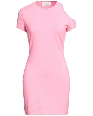 Chiara Ferragni Mini Dress Cotton, Elastane - Pink