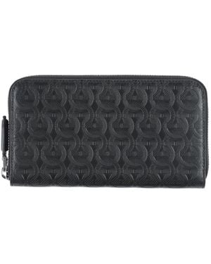 Ferragamo Wallet Soft Leather - Black