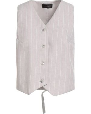 ANDAMANE Tailored Vest Polyester, Viscose - White