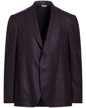 Roda Plum Blazer Wool - Blue