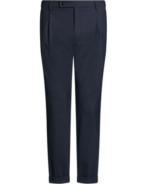 Berwich Pants Polyester, Virgin Wool, Elastane - Blue