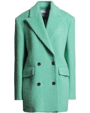 MSGM Manteau Long - Vert