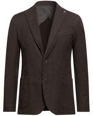 Barbati Blazer Cotton, Polyester, Elastane - Black