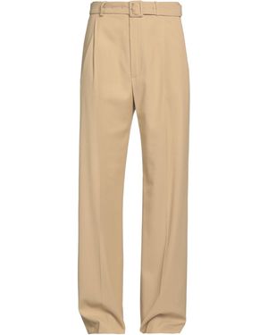 Dries Van Noten Trousers Viscose, Wool, Elastane - Natural