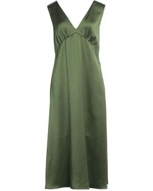 Weekend by Maxmara Military Maxi Dress Polyester - Green