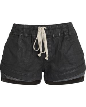 Rick Owens Denim Shorts - Black