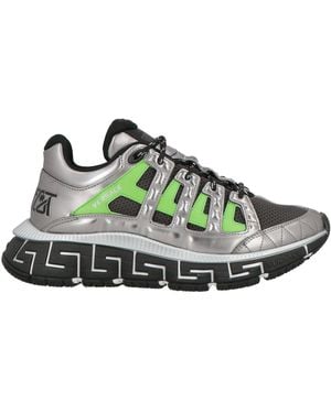 Versace Trigreca Trainers Textile Fibres - Green