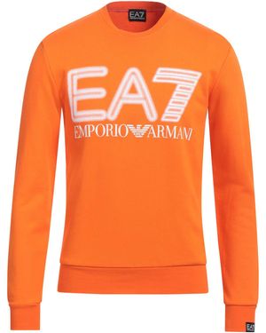 EA7 Sweatshirt Cotton - Orange