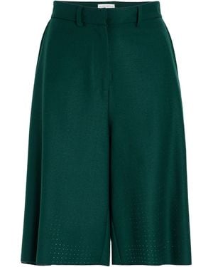 Ballantyne Shorts & Bermuda Shorts Virgin Wool, Elastane - Green