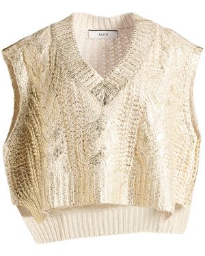 Akep Sweater Acrylic, Viscose, Wool, Alpaca Wool - Natural
