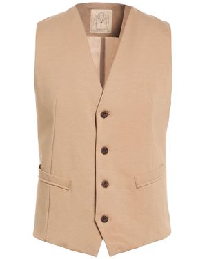 Barbati Tailored Vests - Natural