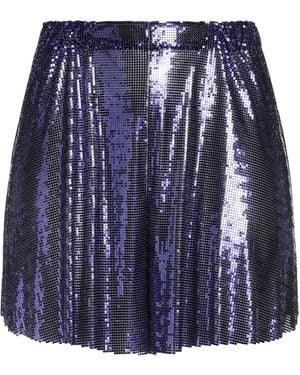 Rabanne Shorts & Bermuda Shorts Aluminum - Blue