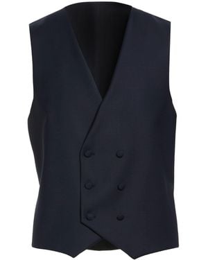 Emanuel Ungaro Tailored Vest Polyester, Wool, Lycra - Blue