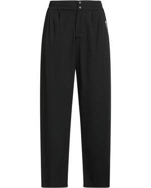 DISCLAIMER Pants Polyester, Viscose, Elastane - Black
