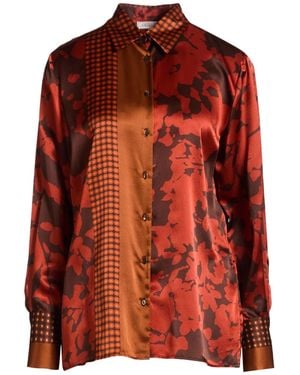 Antonelli Shirt Silk - Orange