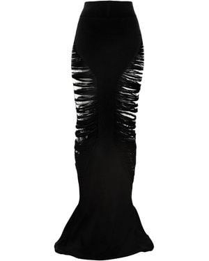 Rick Owens Maxi Skirt - Black