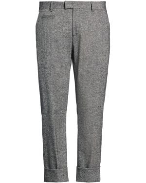 Paolo Pecora Trousers Wool, Cotton, Polyamide, Mohair Wool, Silk - Grey