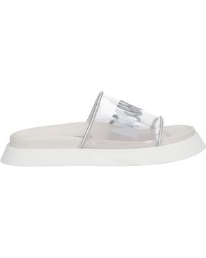 Moschino Sandals Pvc - White
