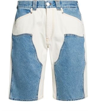 Aries Denim Shorts Cotton - Blue
