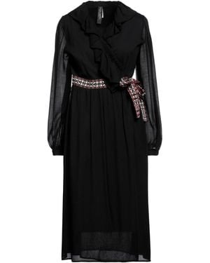 Nora Barth Midi Dress Polyester, Viscose, Elastane - Black
