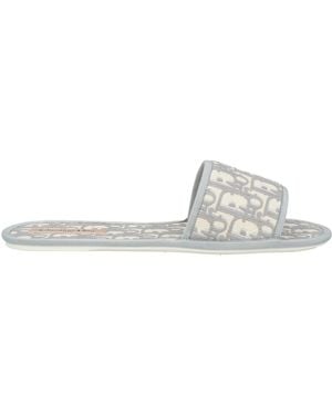 Dior House Slipper - White