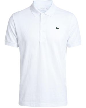 Lacoste Polo Shirt Polyester - White