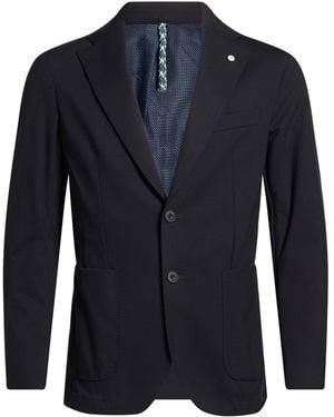L.B.M. 1911 Blazer Polyamide, Elastane - Blue