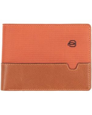 Piquadro Wallet Cow Leather - Orange