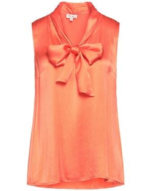 HER SHIRT HER DRESS Top - Orange