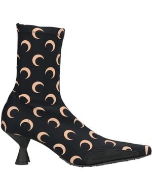 Marine Serre Ankle Boots - Black
