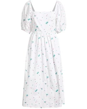 Barbour Midi Dress - White