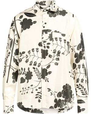 Paul & Joe Ivory Shirt Silk - White