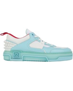 Christian Louboutin Sky Sneakers Leather - Blue