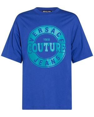 Versace Jeans Couture T-Shirt Cotton - Blue