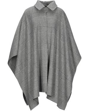 ポンチョ・ケープ Ermanno Scervino Grey Melange Wool Cape Ermanno Scervino Capes for Women | Online Sale up to 63% off