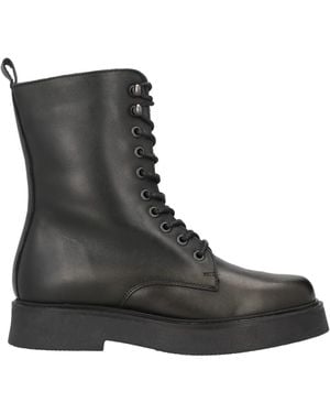 Cinzia Soft Ankle Boots Synthetisches Material - Black
