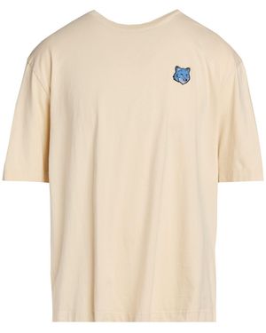Maison Kitsuné T-Shirts - Natural