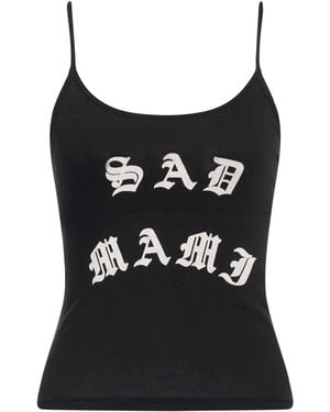 Willy Chavarria Top Cotton - Black