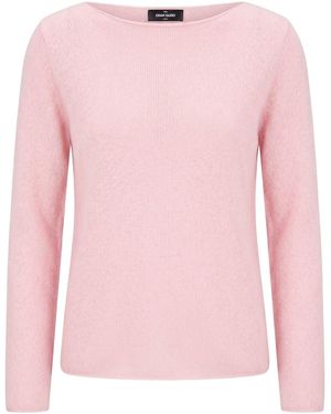 Gran Sasso Sweater Alpaca Wool, Virgin Wool, Polyamide - Pink