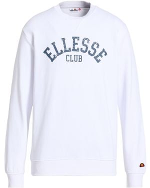 Ellesse Sweatshirt Cotton, Polyester - White