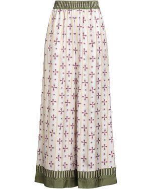 La DoubleJ Light Pants Silk - White