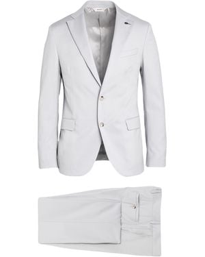 Paoloni Suit Virgin Wool - White