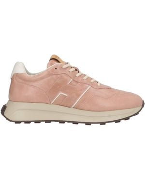 Hogan Blush Sneakers Leather - Pink